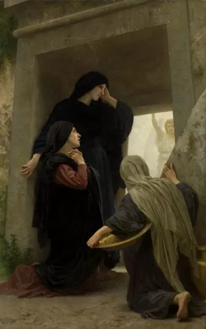 The Holy Women at the Tomb by William-Adolphe Bouguereau Oil Painting