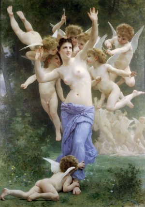 The Invasion by William Bouguereau Oil Painting