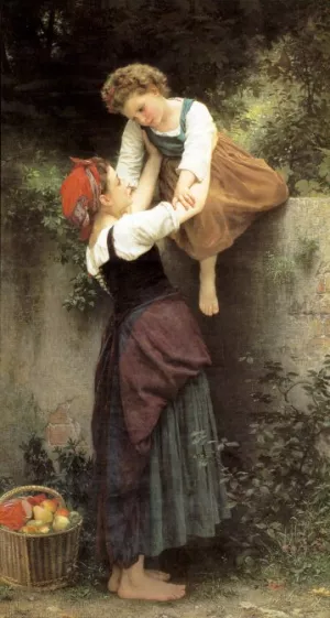 The Little Marauders by William-Adolphe Bouguereau Oil Painting