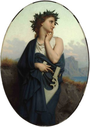 The Muse by William Bouguereau Oil Painting