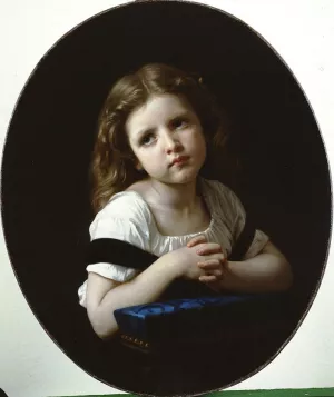 The Prayer by William-Adolphe Bouguereau Oil Painting