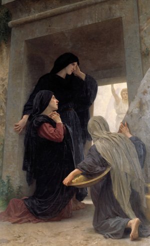 The Three Marys at the Tomb by William Bouguereau Oil Painting