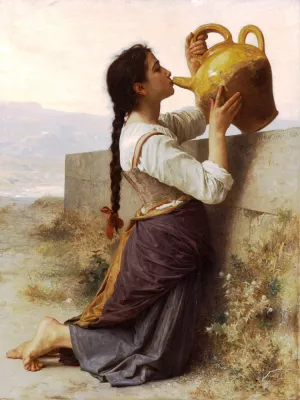Thirst by William-Adolphe Bouguereau Oil Painting