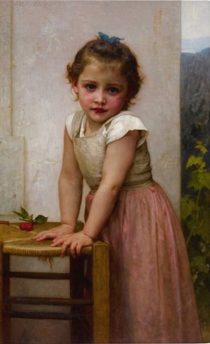 Yvonne by William Bouguereau Oil Painting