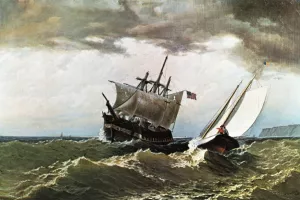 After the Storm by William Bradford Oil Painting