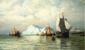 Arctic Caravan painting by William Bradford