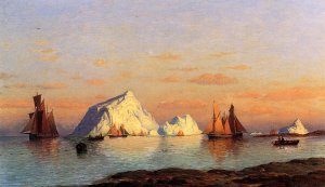 Fishermen off the Coast of Labrador by William Bradford Oil Painting