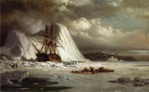 Icebound Ship