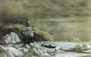 Locked In - Baffin Bay by William Bradford Oil Painting