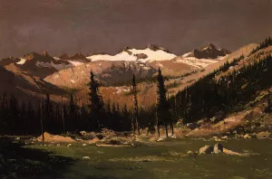Mount Lyell Above Yosemite by William Bradford Oil Painting