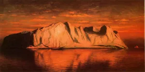 Muir Glacier by William Bradford - Oil Painting Reproduction