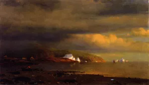 Near Cape St. Johns, Coast of Labrador painting by William Bradford