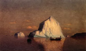 Straits of Belle Isle by William Bradford - Oil Painting Reproduction