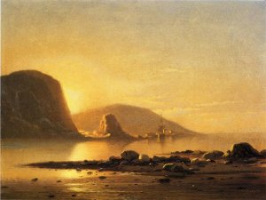 Sunrise Cove Oil painting by William Bradford