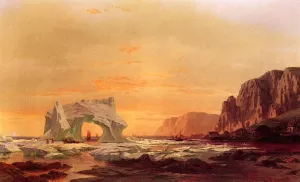 The Archway by William Bradford Oil Painting