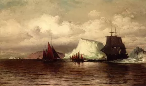 The Coast of Labrador 5 by William Bradford - Oil Painting Reproduction