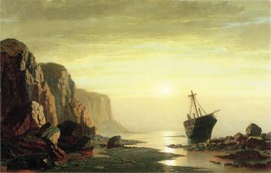 The Coast of Labrador Oil painting by William Bradford