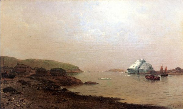 Main Product Photo of The Labrador Coast Painting by William Bradford