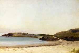 Wilbur's Point, Sconticut Neck, Fairaven, Massachusetts Oil painting by William Bradford