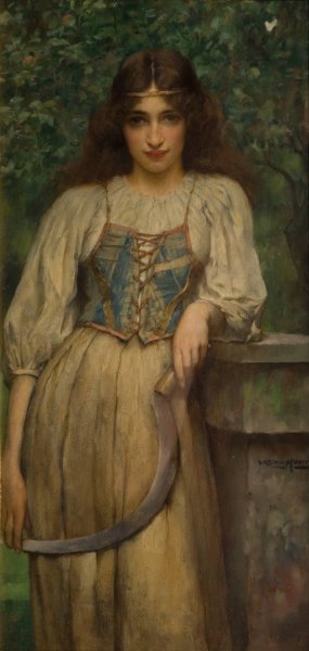 Resting by William Breakspeare Oil Painting