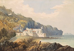 Fort St. lago, Madeira by William Brenton Boggs Oil Painting