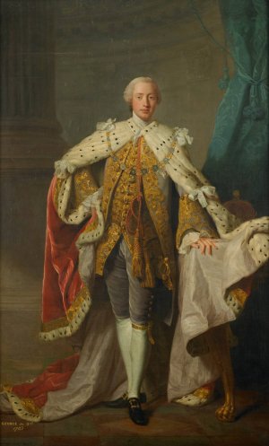 George III by William Buchy Oil Painting