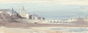 Blois on the Loire by William Callow Oil Painting