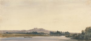 Mont-Valerien from Bois de Boulogne by William Callow Oil Painting