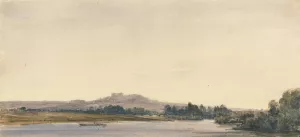 Mont-Valerien from Bois de Boulogne by William Callow Oil Painting