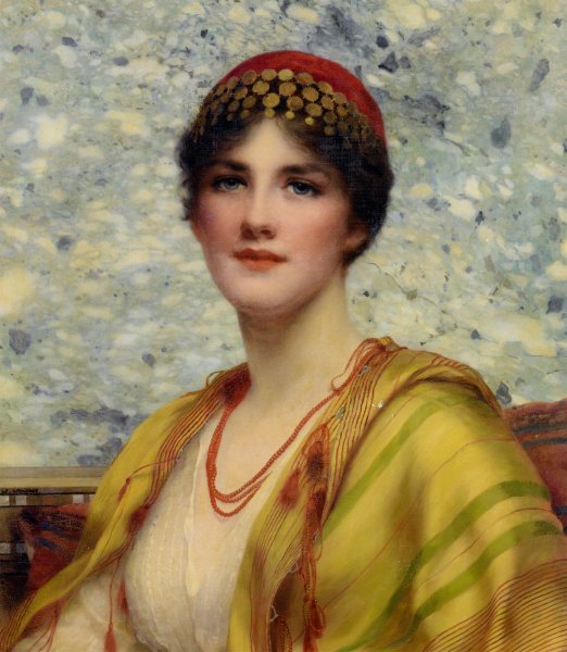 Main Product Photo of Leonora Painting by William Clarke Wontner