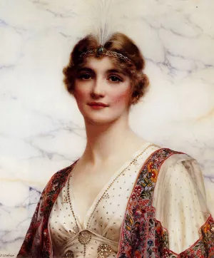The Fair Persian by William Clarke Wontner - Oil Painting Reproduction