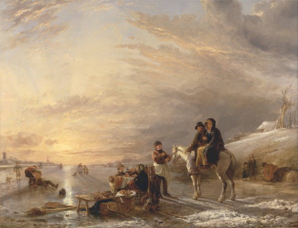Main Product Photo of Frost Scene Painting by William Collins