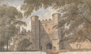 Battle Abbey, Sept. 8, 1807 by William Crotch Oil Painting
