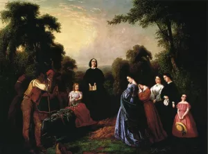 The Burial of Latane by William D. Washington - Oil Painting Reproduction