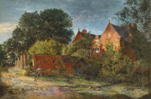 Shotwick on the Dee by William Davis Oil Painting
