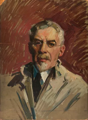 Self-Portrait by William De Leftwich Dodge Oil Painting