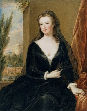 Sarah, Duchess of Marlborough by William Derby Oil Painting