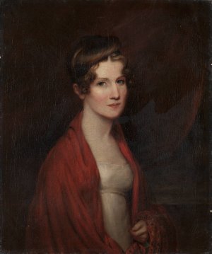Mary Fairlie Cooper by William Dunlap Oil Painting