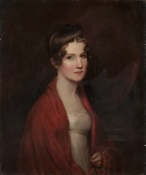 Mary Fairlie Cooper by William Dunlap Oil Painting
