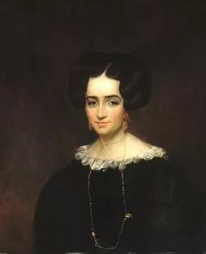 Mrs. John Adams Conant by William Dunlap - Oil Painting Reproduction