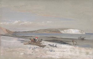 Culver Cliff, Isle of Wight by William Dyce Oil Painting