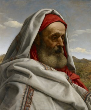 Eliezer of Damascus by William Dyce Oil Painting