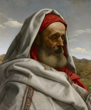 Eliezer of Damascus by William Dyce Oil Painting