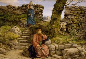 The Woman Of Samaria by William Dyce Oil Painting