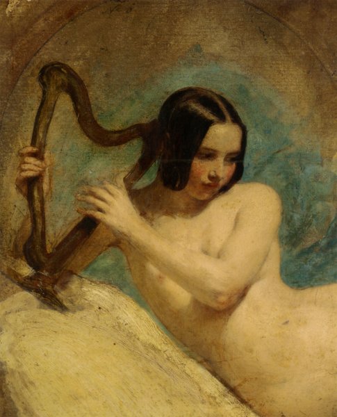 Main Product Photo of Terpischore Painting by William Edward Frost