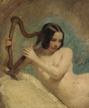 Terpsichore by William Edward Frost Oil Painting