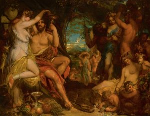 A Bacchanalian Revel by William Etty Oil Painting