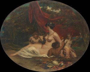 Allegory by William Etty Oil Painting