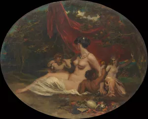 Allegory by William Etty Oil Painting