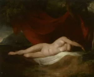 Reclining Female Nude Oil painting by William Etty